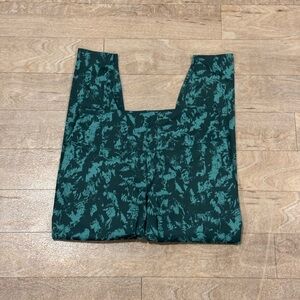 Nike One Dri-Fit High Waisted 7/8 Printed Leggings Size Large